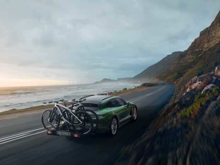 Porsche launched a pair of $10,000 electric bikes to match its $91,000 Taycan Cross Turismo EV - see both