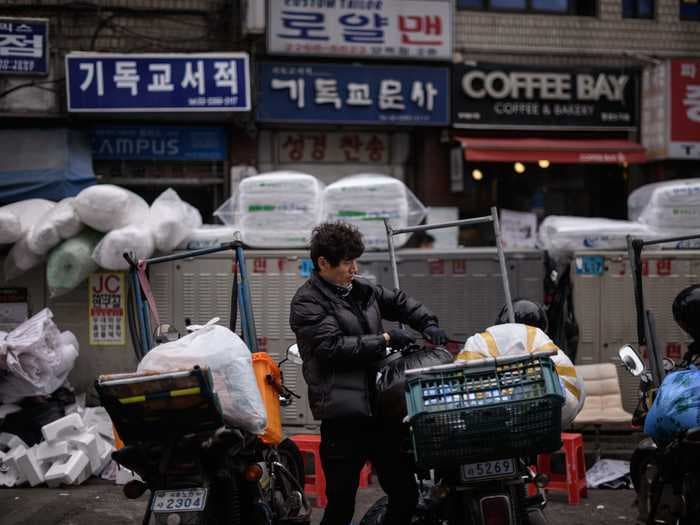 Exhaustion, punishing hours, and few job protections have led to the deaths of 17 delivery workers in South Korea