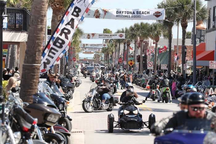 Hundreds of thousands of people are expected to attend Daytona Bike Week in Florida