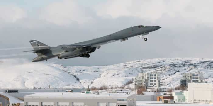 SEALs, Marines, and Norwegian soldiers teamed up with B-1B bombers to practice dropping bombs on new terrain