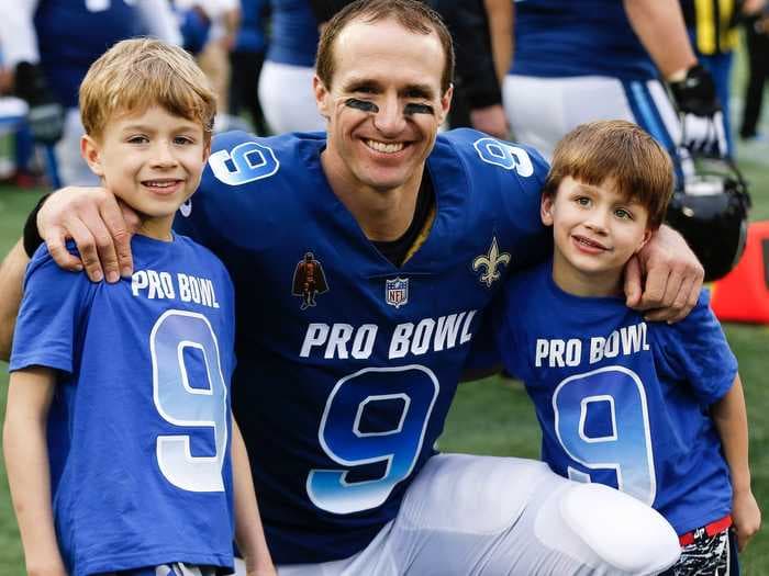 Drew Brees' kids announced his retirement with a video celebrating that 'he can spend more time with us'