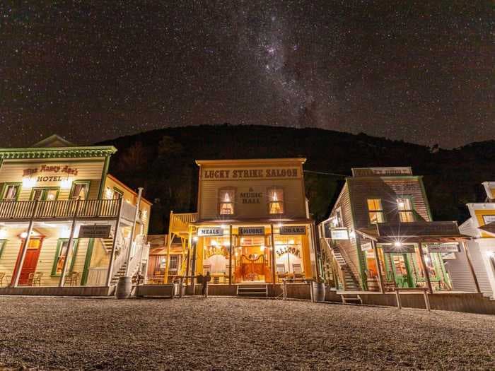 You can buy an entire Wild West replica town nestled in a remote New Zealand valley for $7.5 million