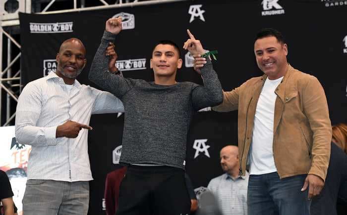Rising star Vergil Ortiz Jr. will be ready to box welterweight champ Terence Crawford within a year, says Bernard Hopkins