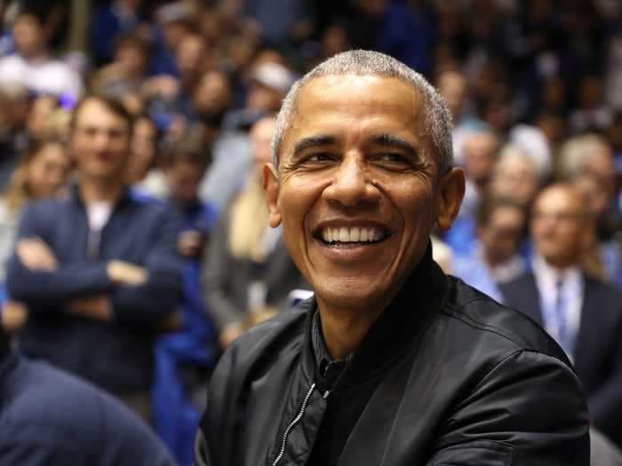 Obama released his March Madness brackets, and he's playing it safe with his Final Four picks
