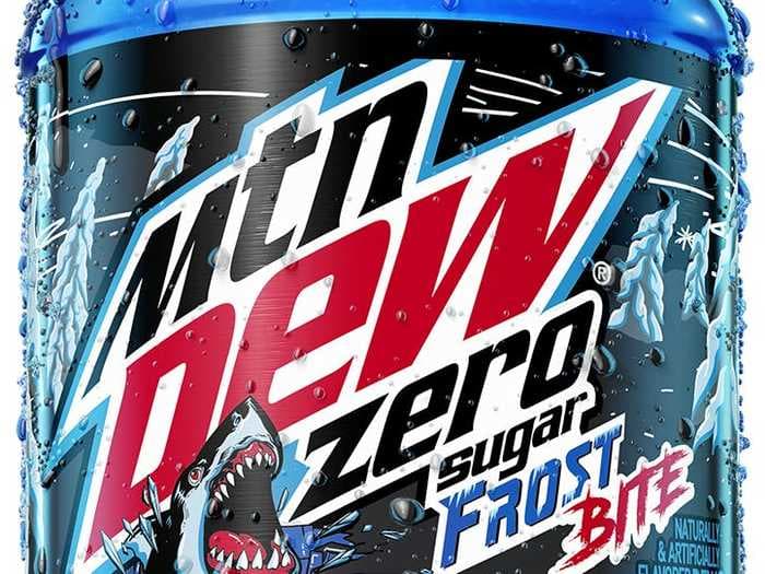 Mountain Dew is unveiling Frost Bite Zero Sugar at Walmart starting Monday