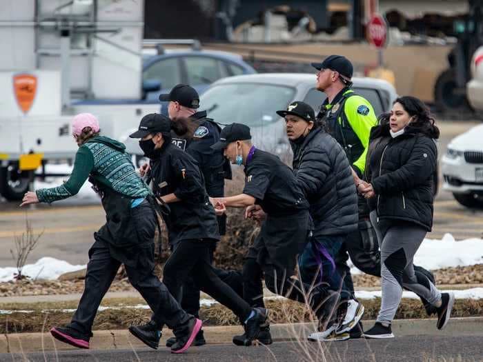 A man livestreamed the Boulder grocery-store shooting and posted the footage - including shots of motionless bodies - on YouTube