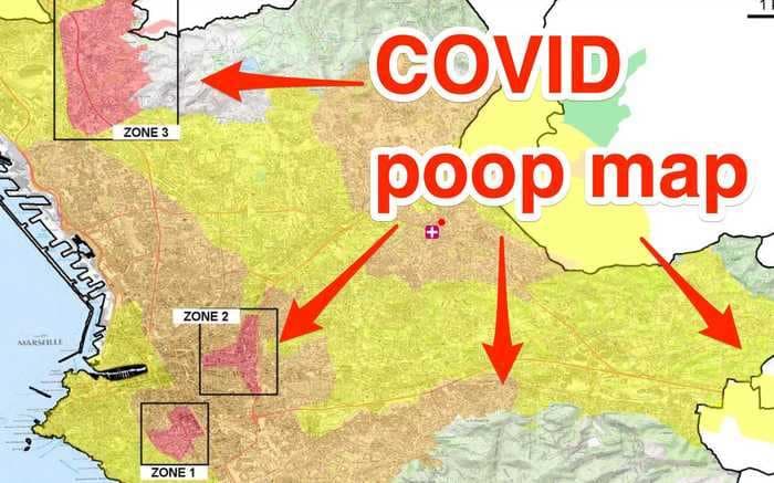 A city in France says it can predict COVID-19 surges by analyzing poop in its sewers