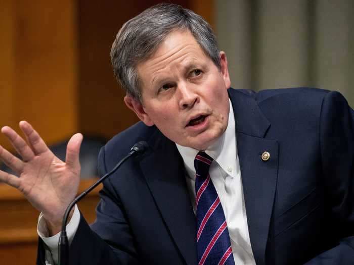 Montana Sen. Steve Daines said his state used to have 'homegrown' meth, but now that it's coming from Mexican cartels it's more 'pure'