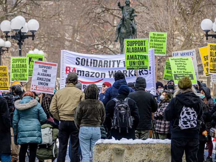 Amazon warehouse employees have hours left to vote on a union that could dramatically change the tech giant and the future of work in America