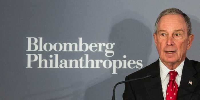 Mike Bloomberg's foundation kept funding a $220 million global-health initiative after learning of sexual-harassment claims against one of the project's leaders