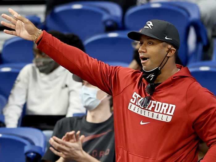 Commentators credited Russell Wilson and Ciara for powering Stanford to the Final Four, stealing the spotlight from the players