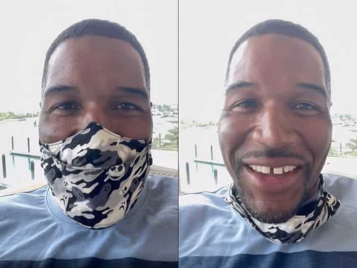 Michael Strahan reveals that he didn't actually close his famous tooth gap: 'Not going anywhere anytime soon'