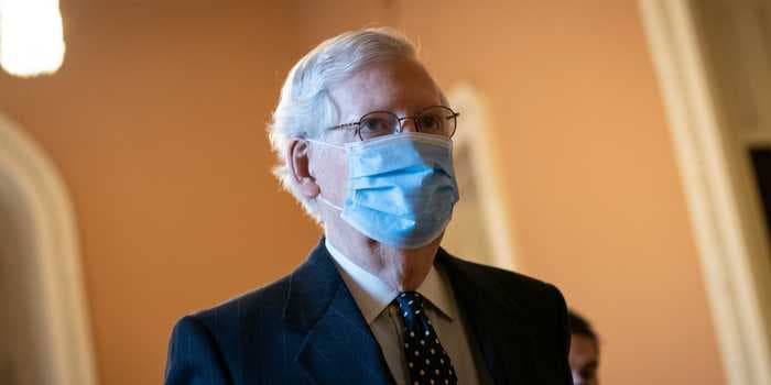 McConnell expresses confidence in Fauci's expertise and urges Republican men to get the COVID-19 vaccine