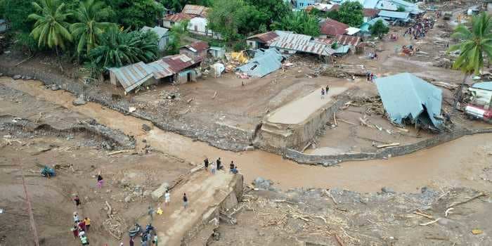 At least 157 people killed in Indonesia and Timor-Leste after a massive cyclone unleashed flash flooding and landslides