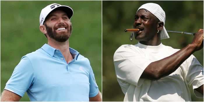 Dustin Johnson getting trashed talked by Michael Jordan at his secret golf course has made the Masters champion more competitive than ever, his coach says