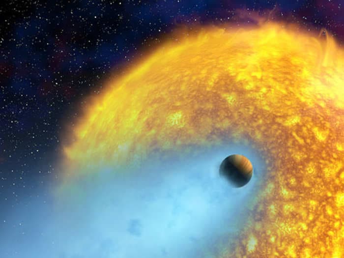 The first-ever exoplanet discovered was born at least a 100 times farther away from its Sun than where it is now — and has six chemicals in its atmosphere to prove it