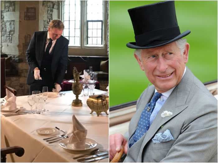 I spent an afternoon at royal butler school with Prince Charles' former butler, and it taught me that anyone can work at the palace