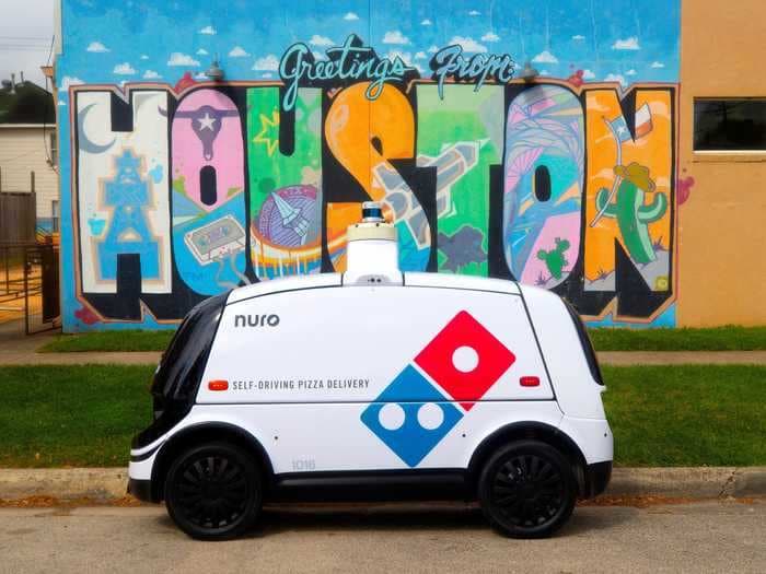 Domino's is launching autonomous pizza delivery with a tiny self-driving car
