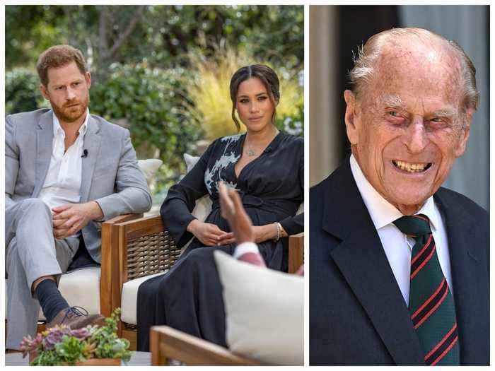 Prince Philip reportedly disapproved of Meghan Markle and Prince Harry's interview with Oprah