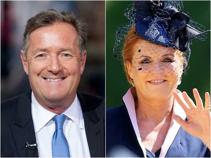 Piers Morgan says Sarah Ferguson sent him a supportive text message after his 'Good Morning Britain' exit