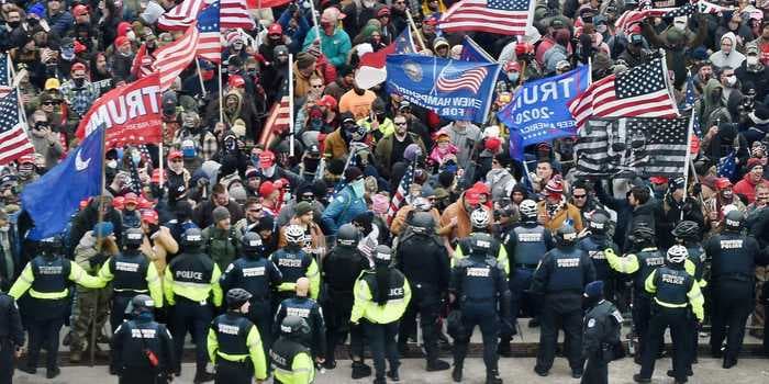 Capitol Police officers were ordered to not use most aggressive crowd-control tactics against January 6 mob, watchdog report reveals