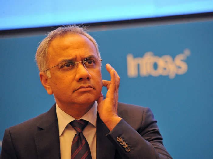 Infosys had a great year but CEO Salil Parekh expects the next one to be more than twice as good