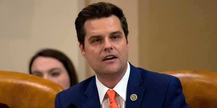 A woman who traveled to the Bahamas with Rep. Matt Gaetz in 2018 says no one was underage on the trip, according to Politico