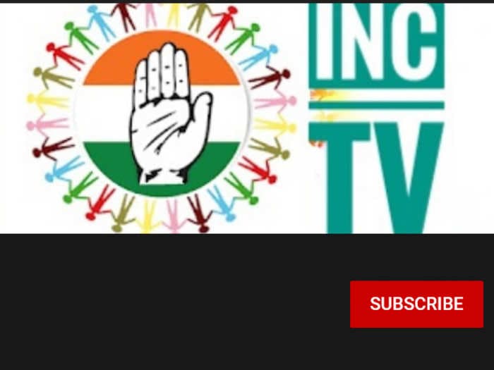 India's largest opposition party blames national media for its lack of influence — but its new YouTube channel may only be targeting the Hindi belt