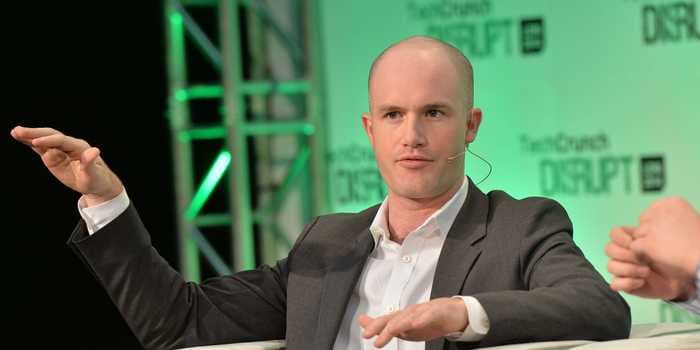 The CEO of Coinbase urges investors to use his company's stock as a broad play on the crypto market