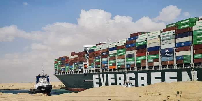 The operators of the Ever Given may be forced to unload its 18,000 cargo containers onto other ships, report says