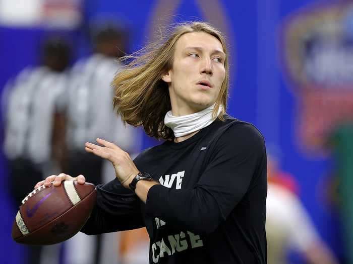 The NFL Draft hasn't happened yet and Clemson QB Trevor Lawrence already has a relationship with Jags fans through wedding gifts and charity donations