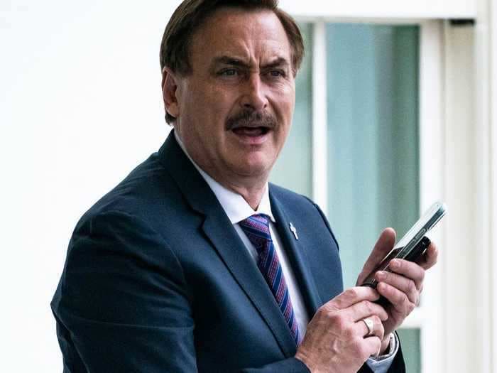 Mike Lindell slammed Fox News for not reporting his lawsuit against Dominion during another rant about the media