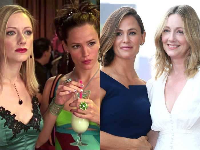 A complete timeline of '13 Going on 30' costars Jennifer Garner and Judy Greer's friendship