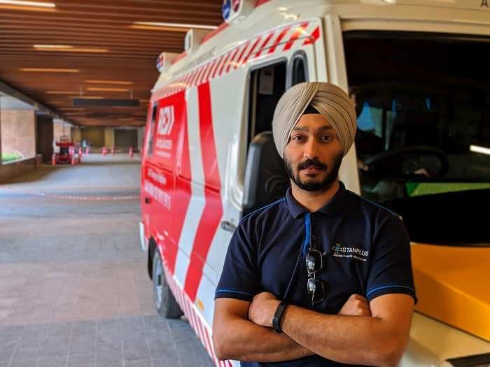 COVID-19 pandemic has thrown the spotlight on a five-year old startup with emergency ambulance service⁠