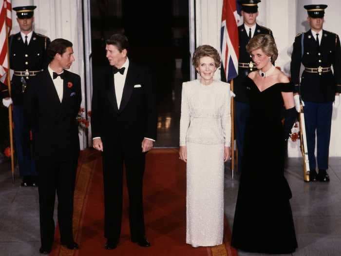 Princess Diana was 'visibly blushing' while dancing with Neil Diamond at the White House, photographer says