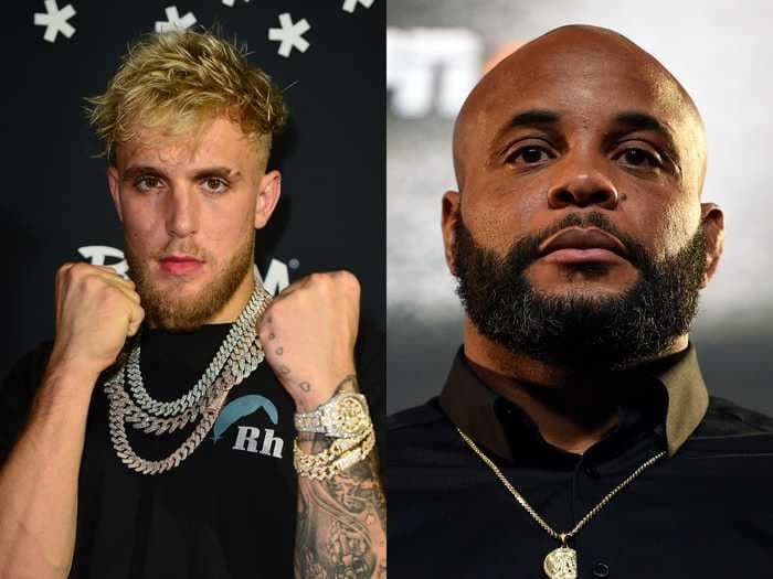 Daniel Cormier confronted Jake Paul in a heated exchange at UFC 261