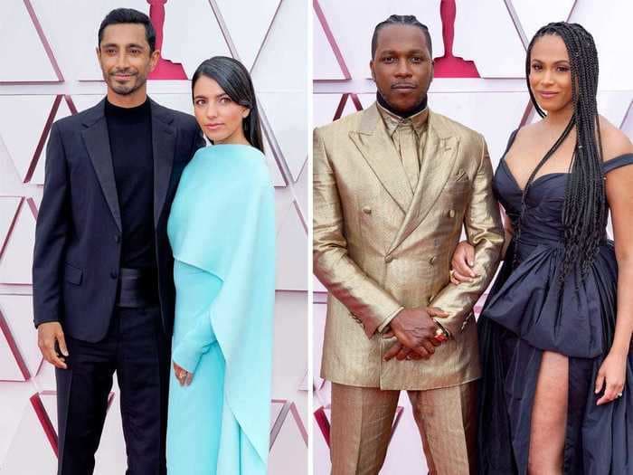 The best-dressed celebrity couples at the 2021 Oscars