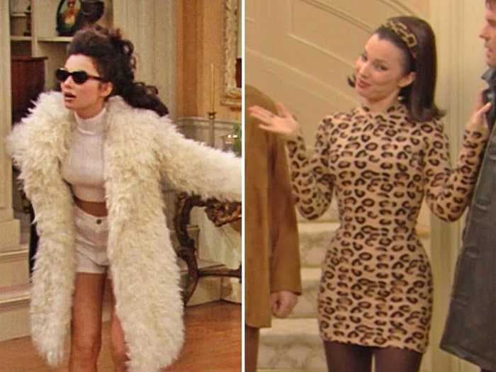 33 of Fran Fine's most wild and iconic outfits on 'The Nanny,' from latex suits to animal-print minidresses