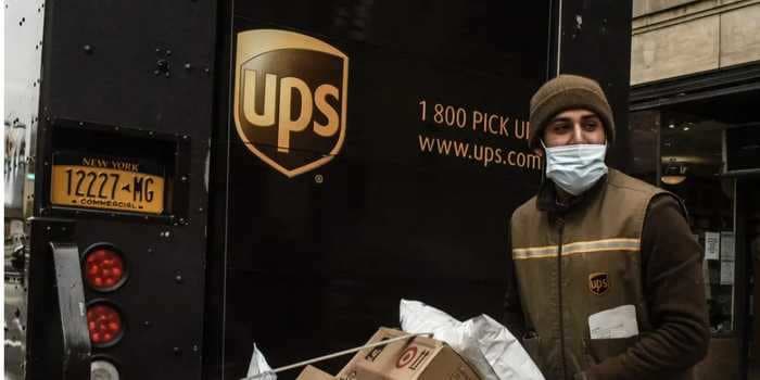 UPS jumps 12% after revenue and earnings beat estimates amid an e-commerce surge