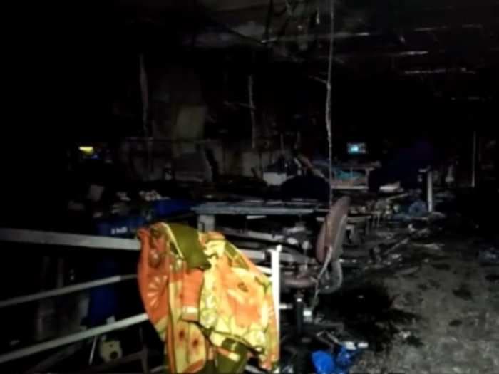 Four people including a senior citizen dies in Thane hospital fire
