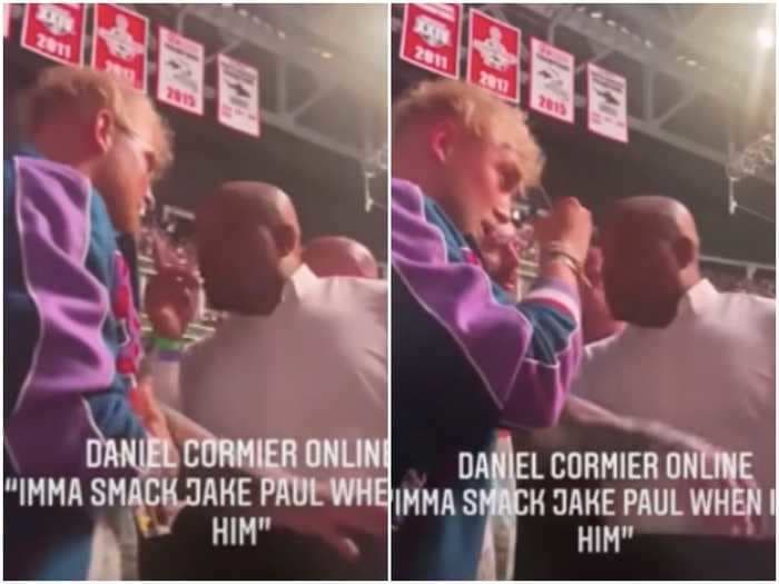Jake Paul said former 2-weight UFC champ Dan Cormier is an embarrassment, and accused him of avoiding him