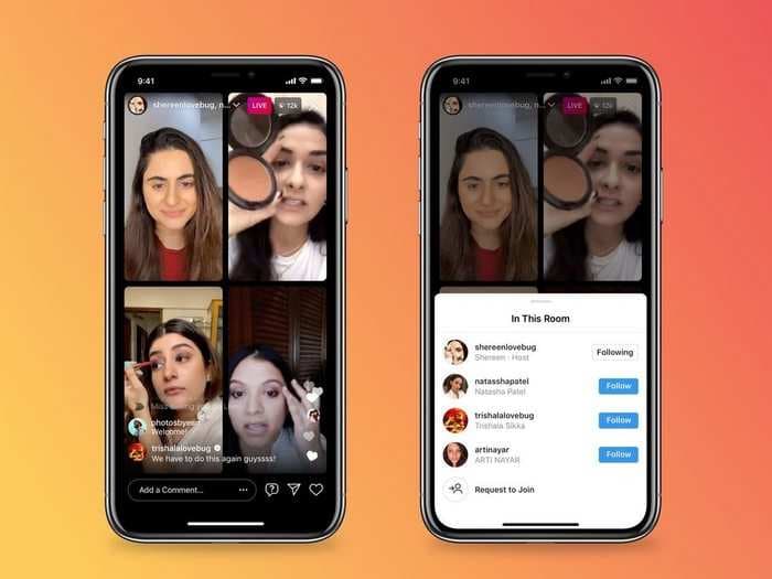 Instagram Live is now a Clubhouse competitor, with options to mute and turn off the video