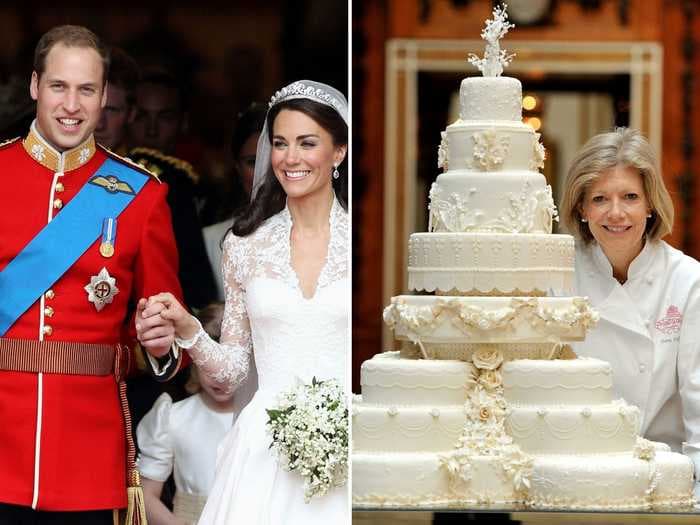 Kate Middleton broke tradition with her wedding cake, according to her royal baker