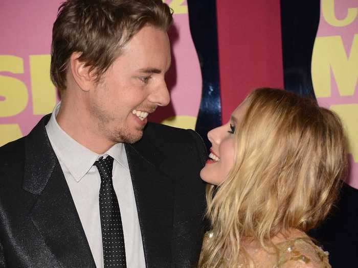 Kristen Bell says she felt 'no sparks whatsoever' when she met Dax Shepard. Here's a timeline of their 14-year relationship.