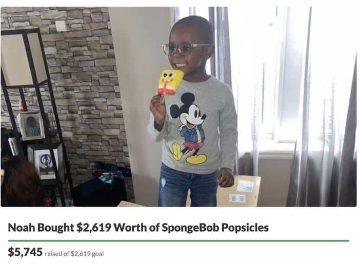 A 4-year-old accidentally bought $2,600 worth of SpongeBob Popsicles, according to his mom