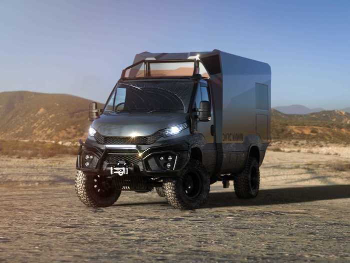 A German auto supplier has created a $360,000 off-road RV meant to look like a 'Scandinavian boutique hotel' - see inside