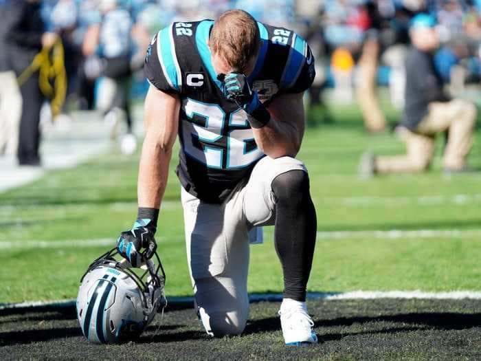 Christian McCaffrey uses a bible verse to push him to be fearless against intimidating opponents