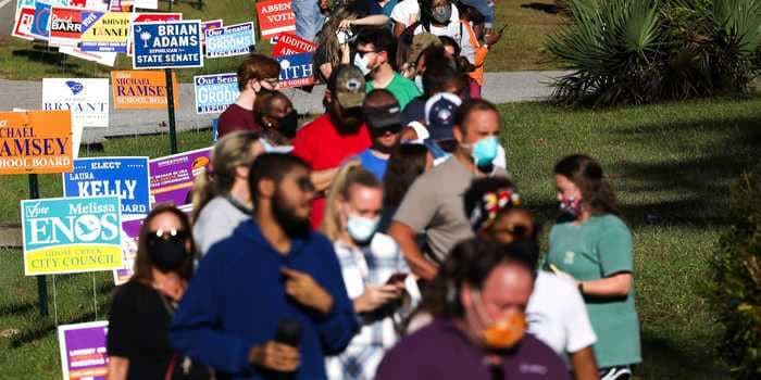 Republicans have blocked a bid to allow voters standing in line to be given water