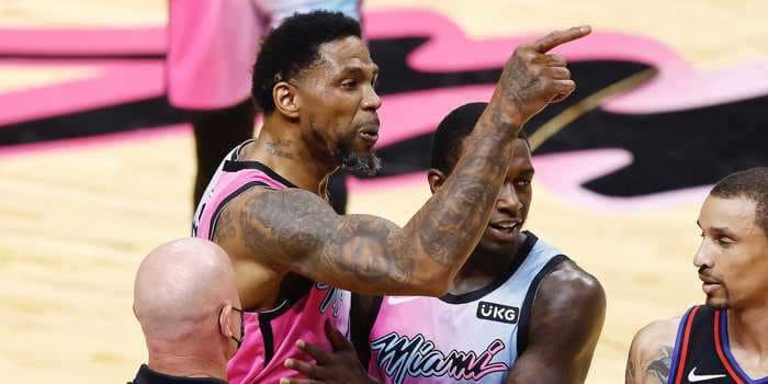 40-year-old Heat veteran played for the 1st time all season, started a fight, and delighted teammates by getting ejected in 3 minutes
