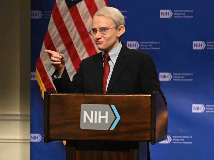 'Saturday Night Live' mocked CDC's new mask rules with Kate McKinnon's Dr. Fauci